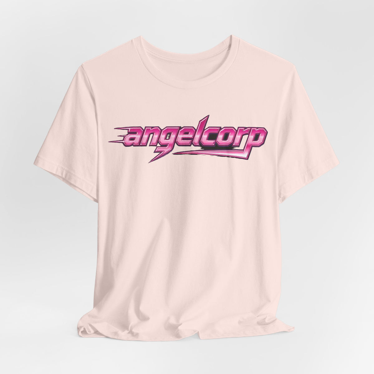 angelcorp Pink Racing Tee - Y2K Graphic Classic Cotton Top