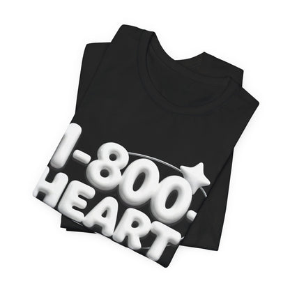 1-800-HEARTBREAK Tee - Y2K Graphic Classic Cotton Top
