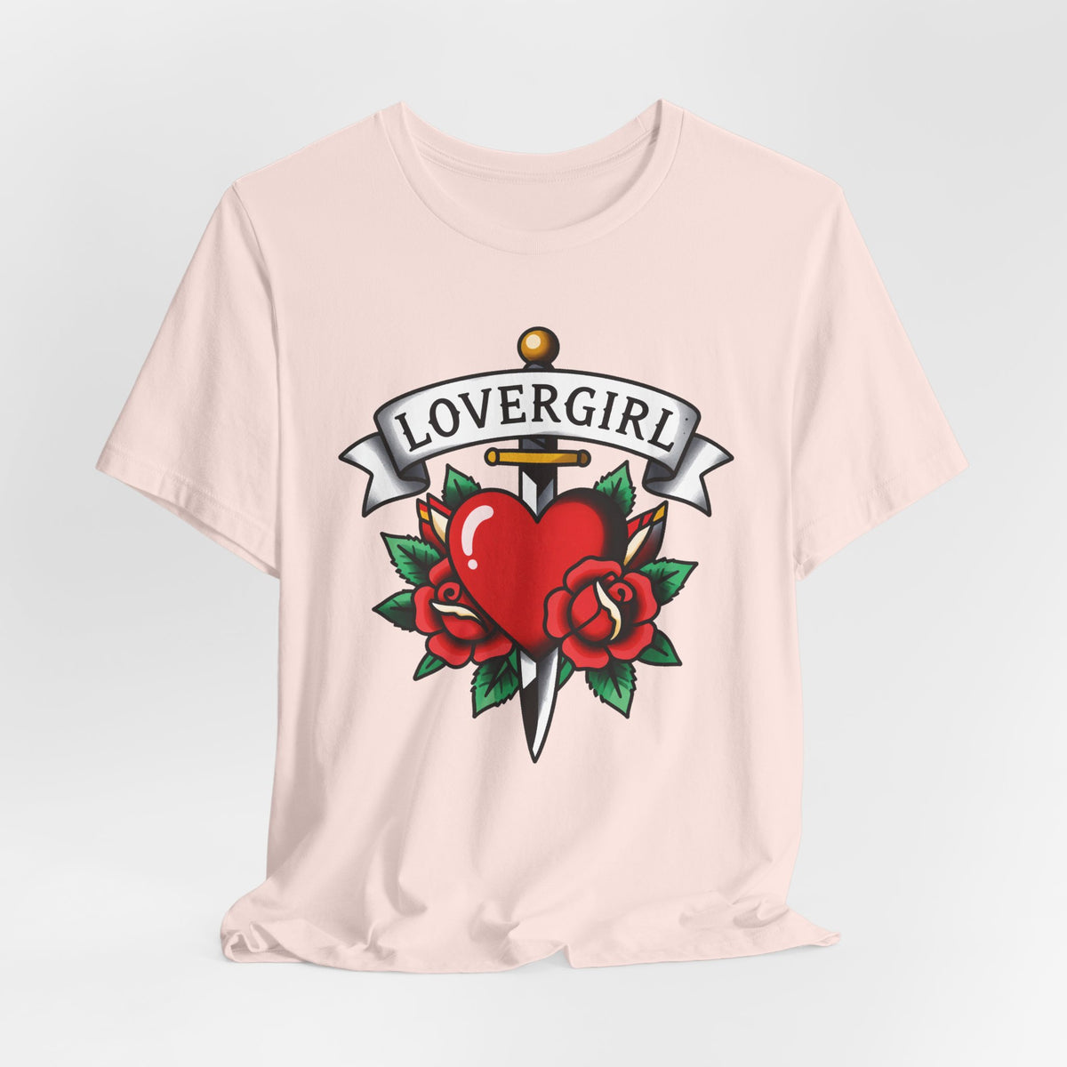 LOVERGIRL Tee - Y2K Graphic Classic Cotton Top