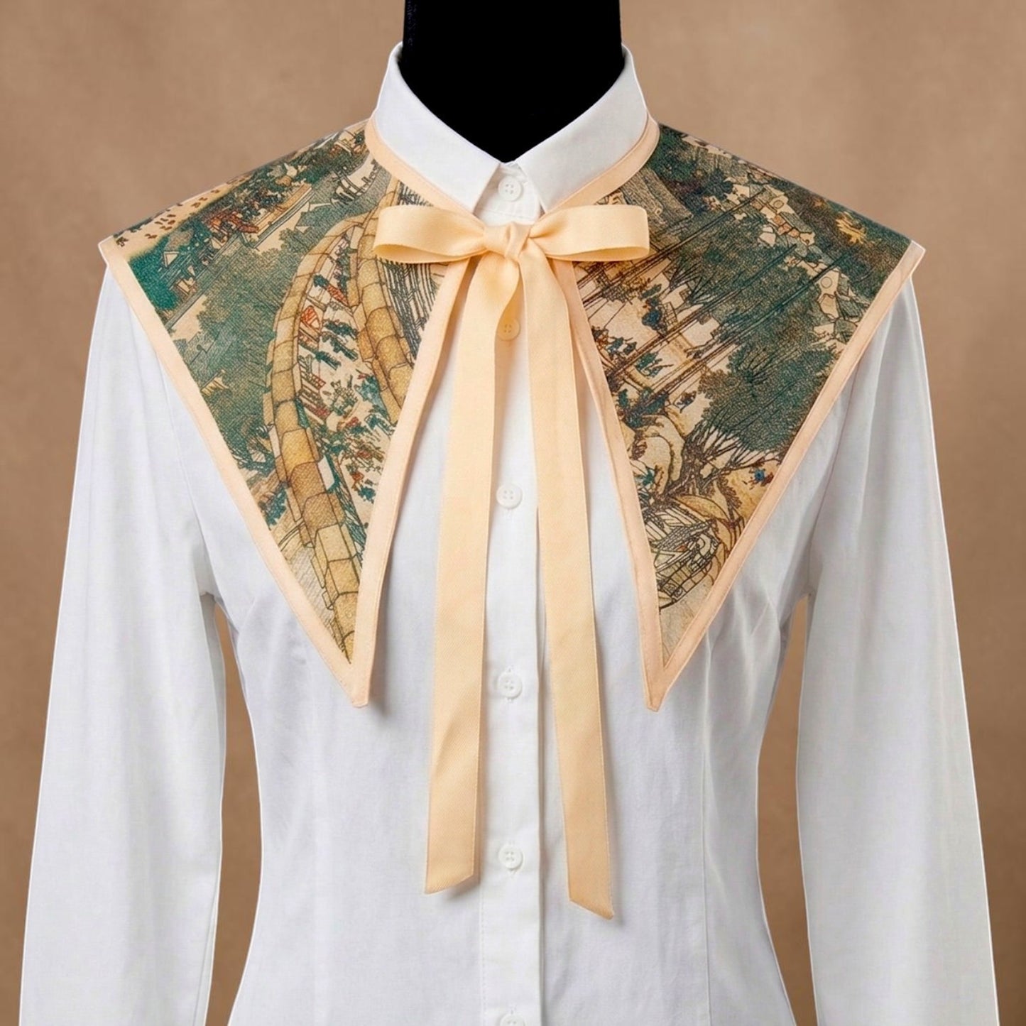 Qingming Festival Scroll Art Collar
