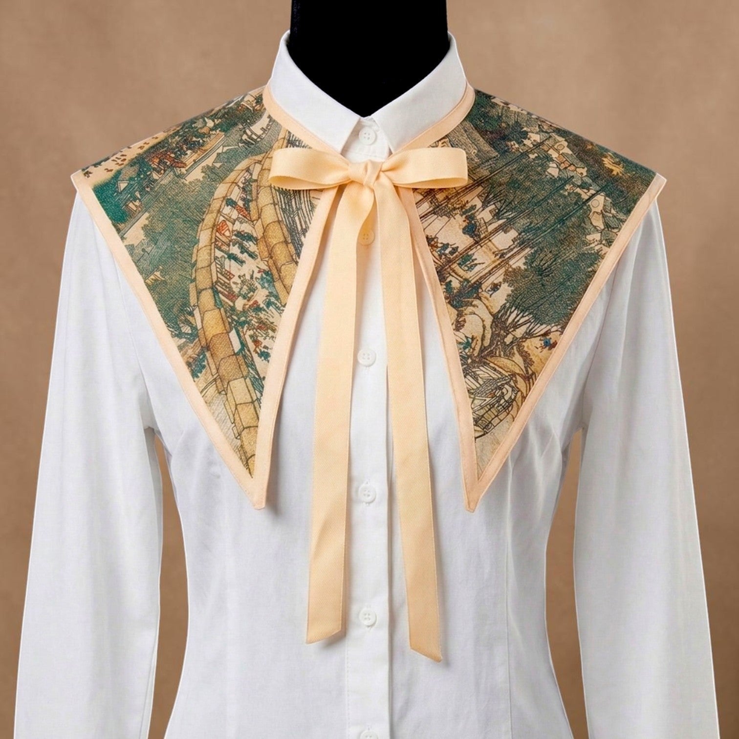 Qingming Festival Scroll Art Collar