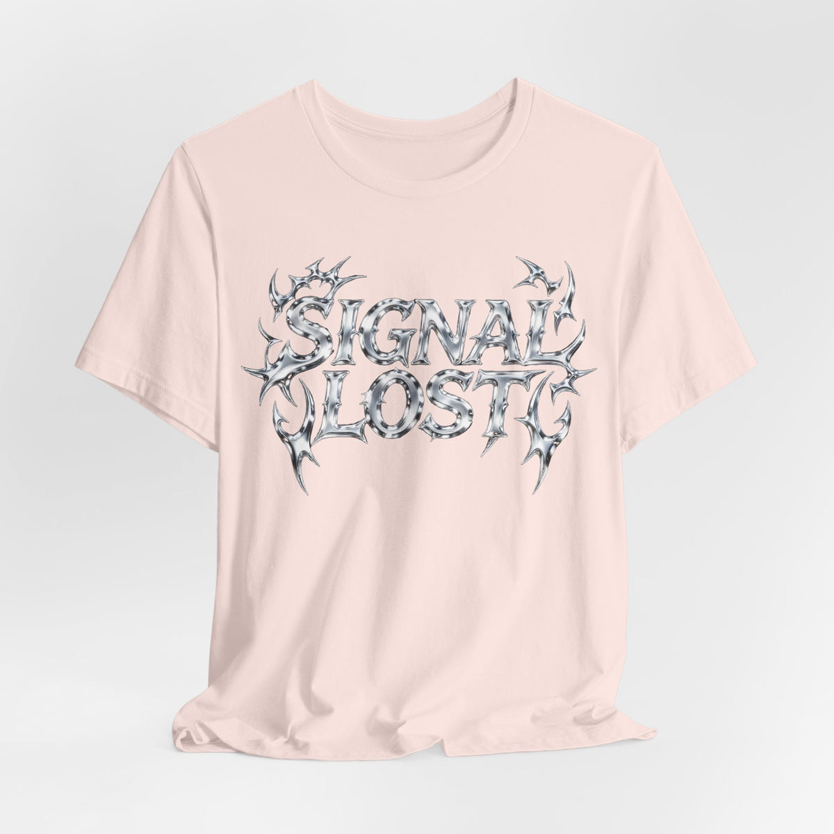 SIGNAL LOST Tee - Y2K Graphic Classic Cotton Top
