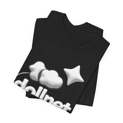 dollnet 2000 Puffy 3D Tee - Y2K Graphic Classic Cotton Top
