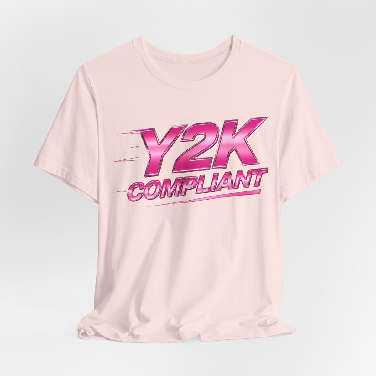 Y2K COMPLIANT Tee - Y2K Graphic Classic Cotton Top