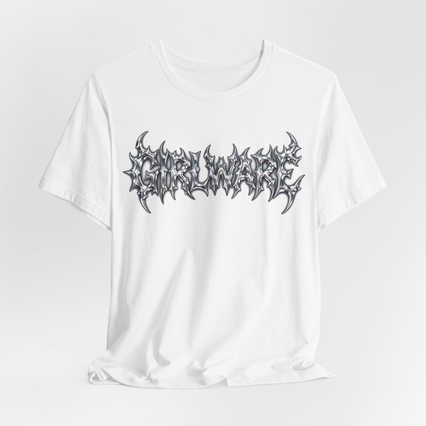 GIRLWARE Tribal Chrome Tee - Y2K Graphic Classic Cotton Top