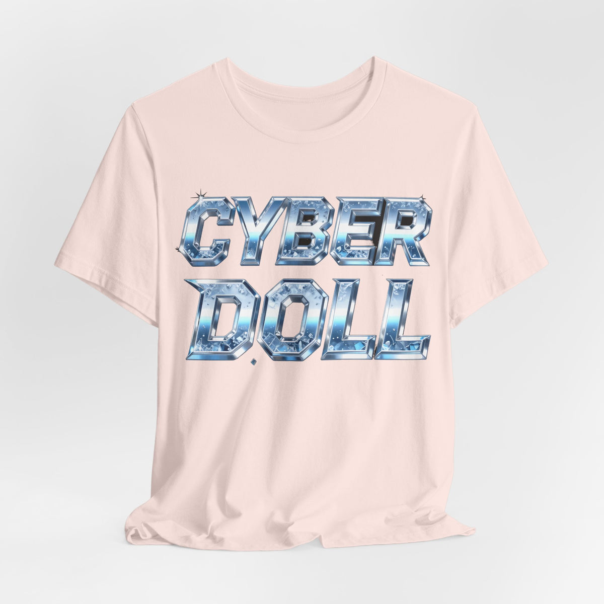 CYBER DOLL Tee - Y2K Graphic Classic Cotton Top