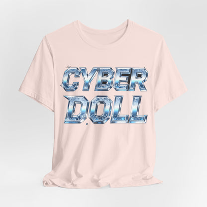 CYBER DOLL Tee - Y2K Graphic Classic Cotton Top