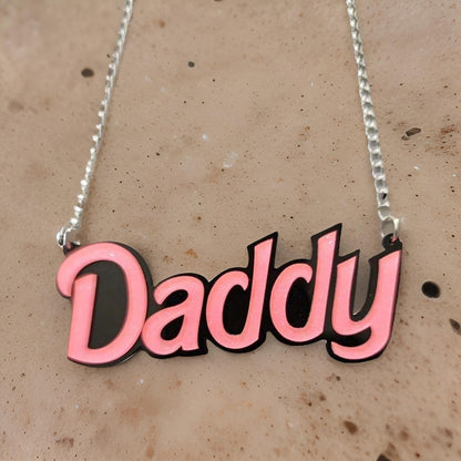 "Daddy" Barbie Necklace
