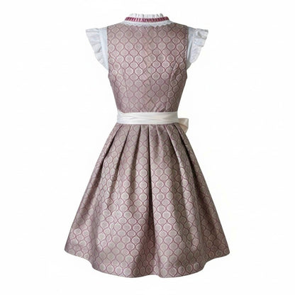 Pink Lace Dirndl Dress Johanna