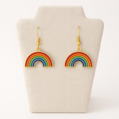 Rainbow Dangle Earrings