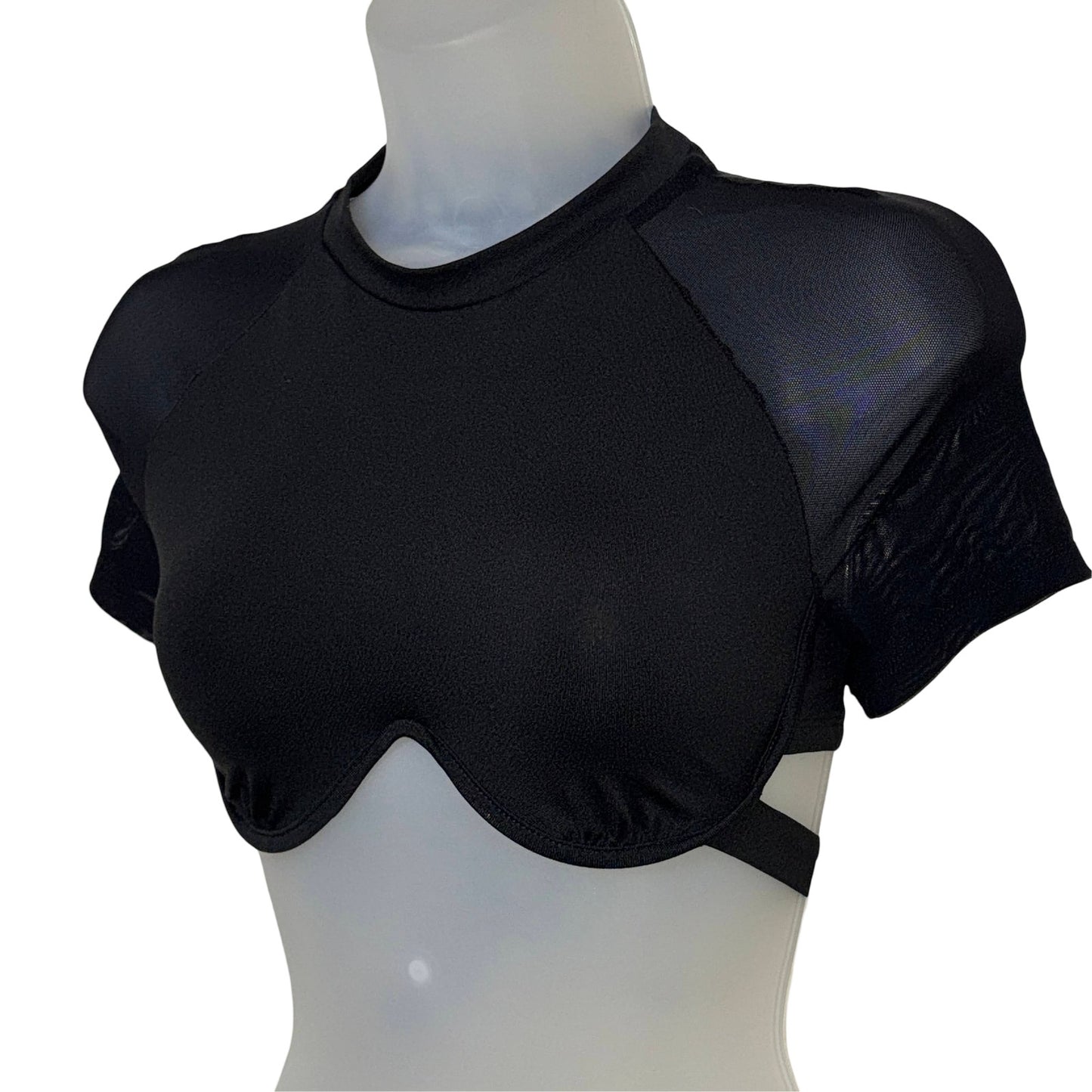 Mesh Magic Curve Crop Top