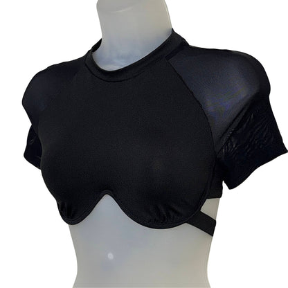 Mesh Magic Curve Crop Top