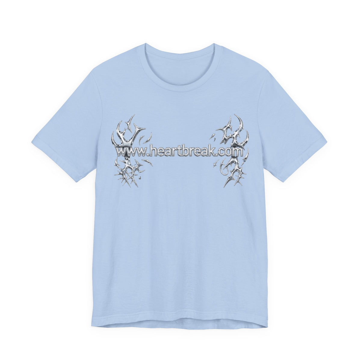 www.heartbreak.com Tribal Chrome Tee - Y2K Graphic Classic Cotton Top