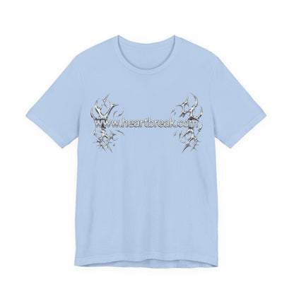 www.heartbreak.com Tribal Chrome Tee - Y2K Graphic Classic Cotton Top