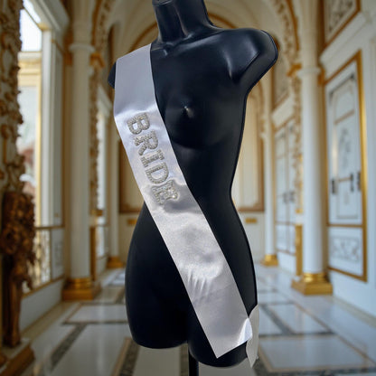 Rhinestone Royale Bridal Sash