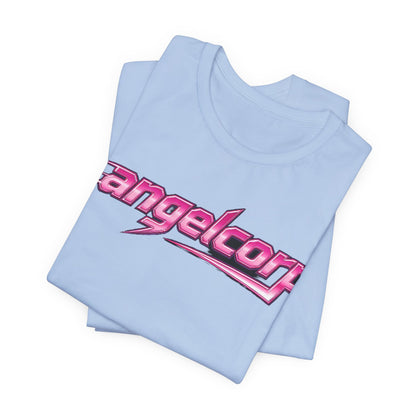 angelcorp Pink Racing Tee - Y2K Graphic Classic Cotton Top