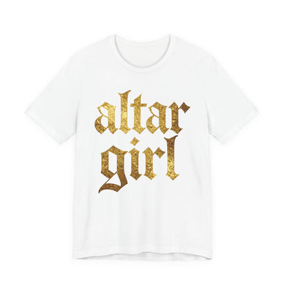 altar girl Tee - Y2K Graphic Classic Cotton Top