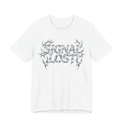 SIGNAL LOST Tee - Y2K Graphic Classic Cotton Top