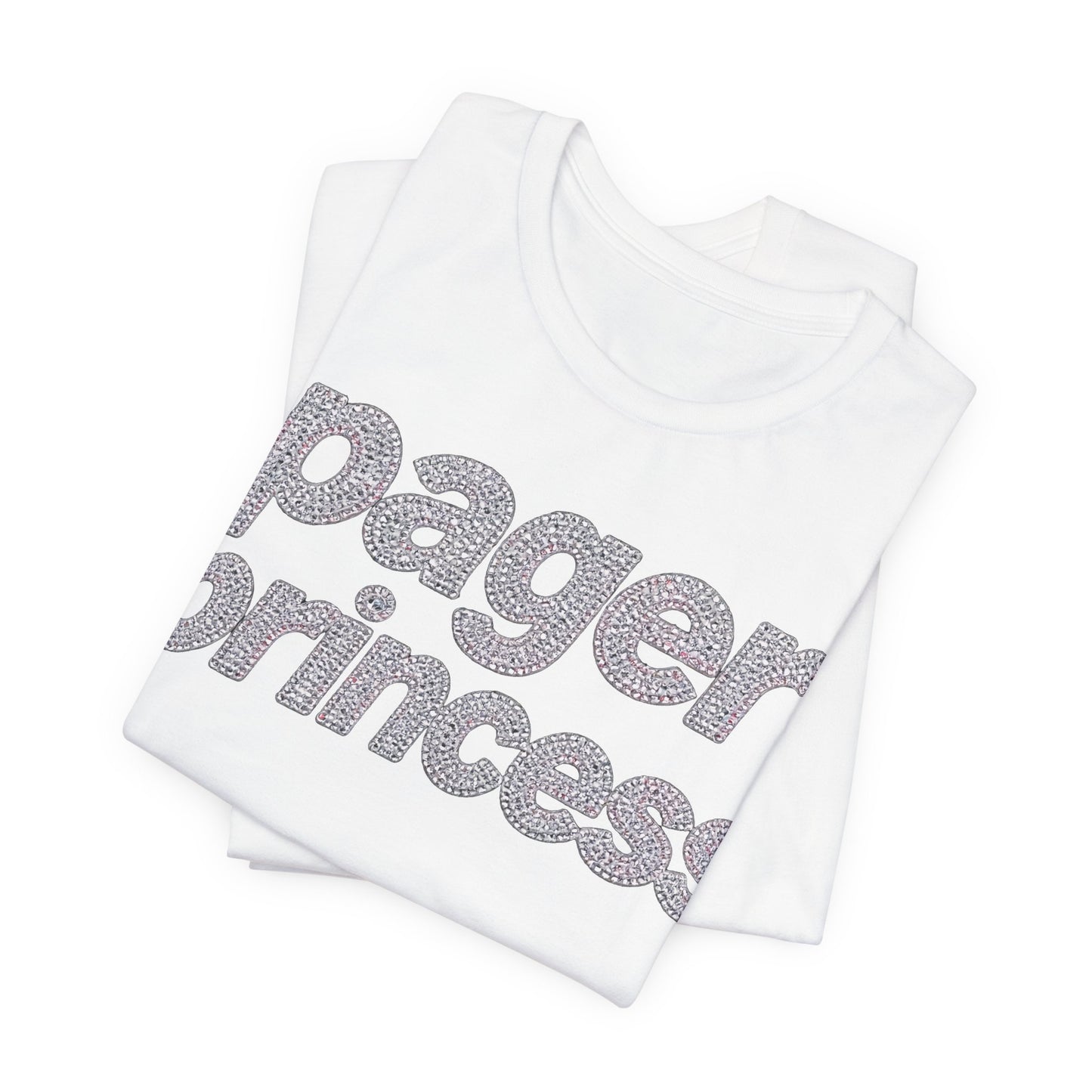 pager princess Tee - Y2K Graphic Classic Cotton Top