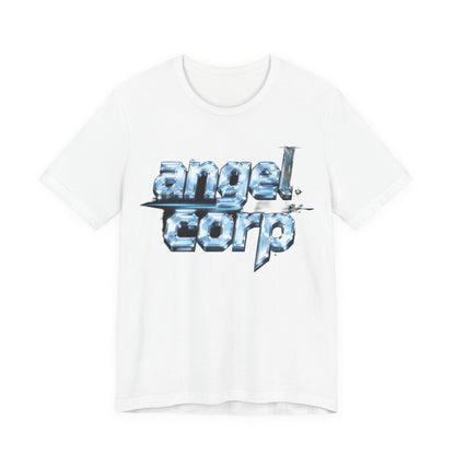 angelcorp Ice Chrome Tee - Y2K Graphic Classic Cotton Top