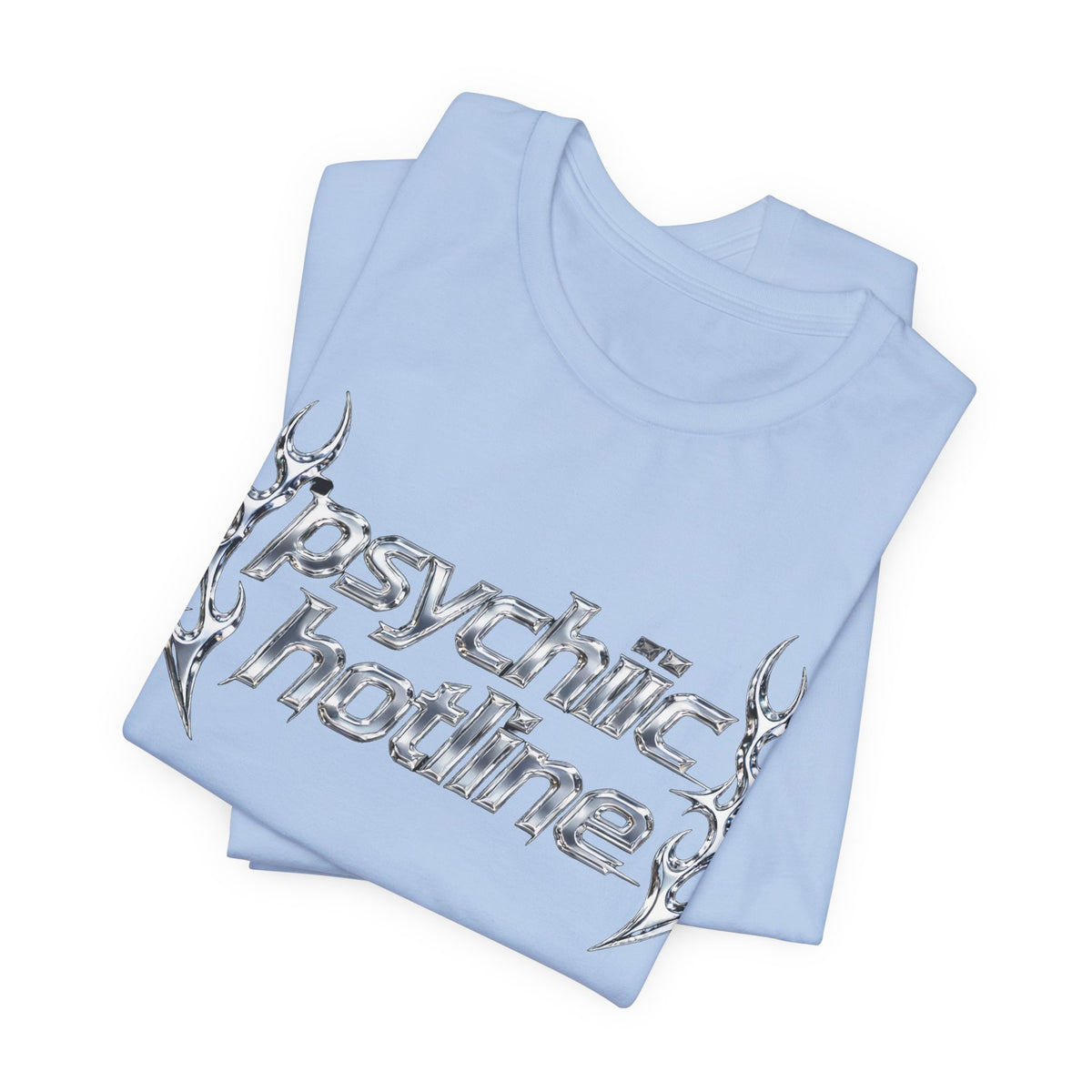 psychic hotline Tee - Y2K Graphic Classic Cotton Top