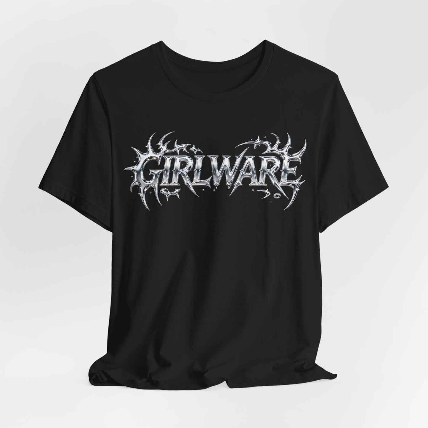 GIRLWARE Tribal Chrome Tee - Y2K Graphic Classic Cotton Top