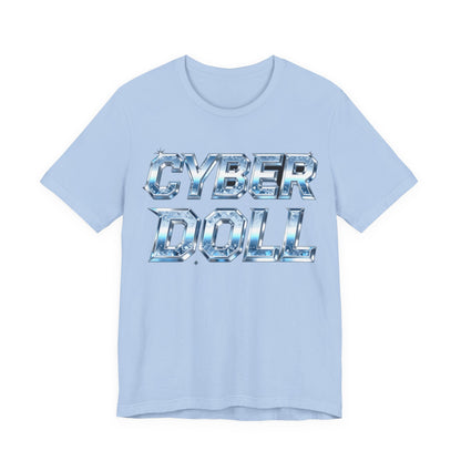 CYBER DOLL Tee - Y2K Graphic Classic Cotton Top