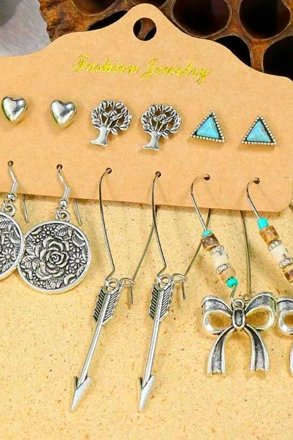 Desert Moon 6 Piece Earring Set