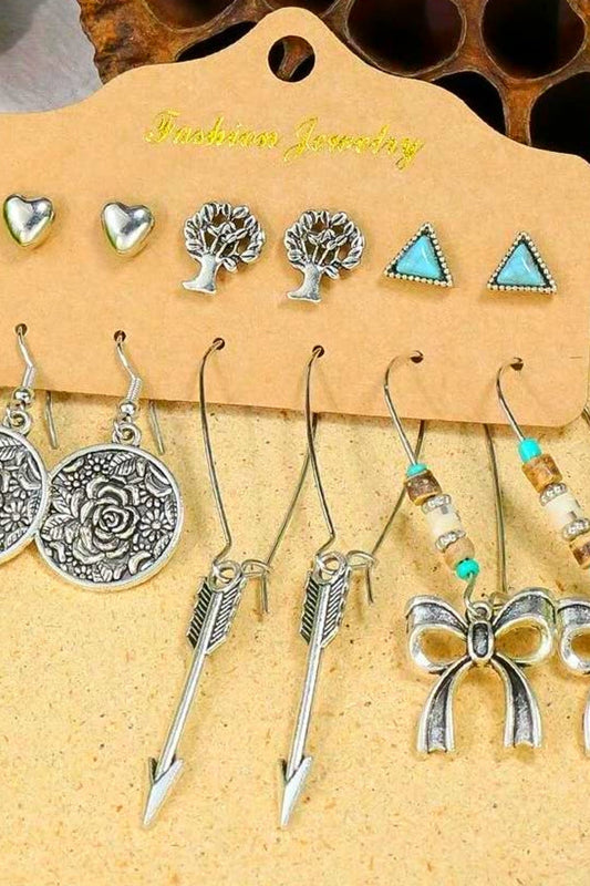 Desert Moon 6 Piece Earring Set