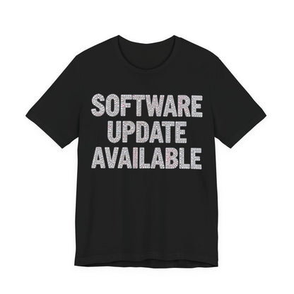 SOFTWARE UPDATE AVAILABLE Tee - Y2K Graphic Classic Cotton Top