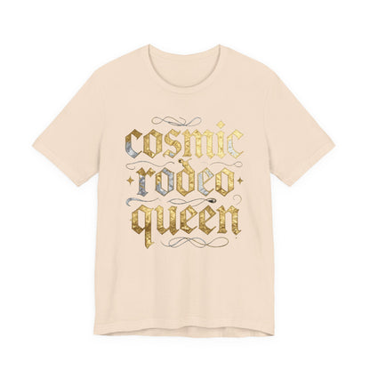 cosmic rodeo queen Tee - Y2K Graphic Classic Cotton Top