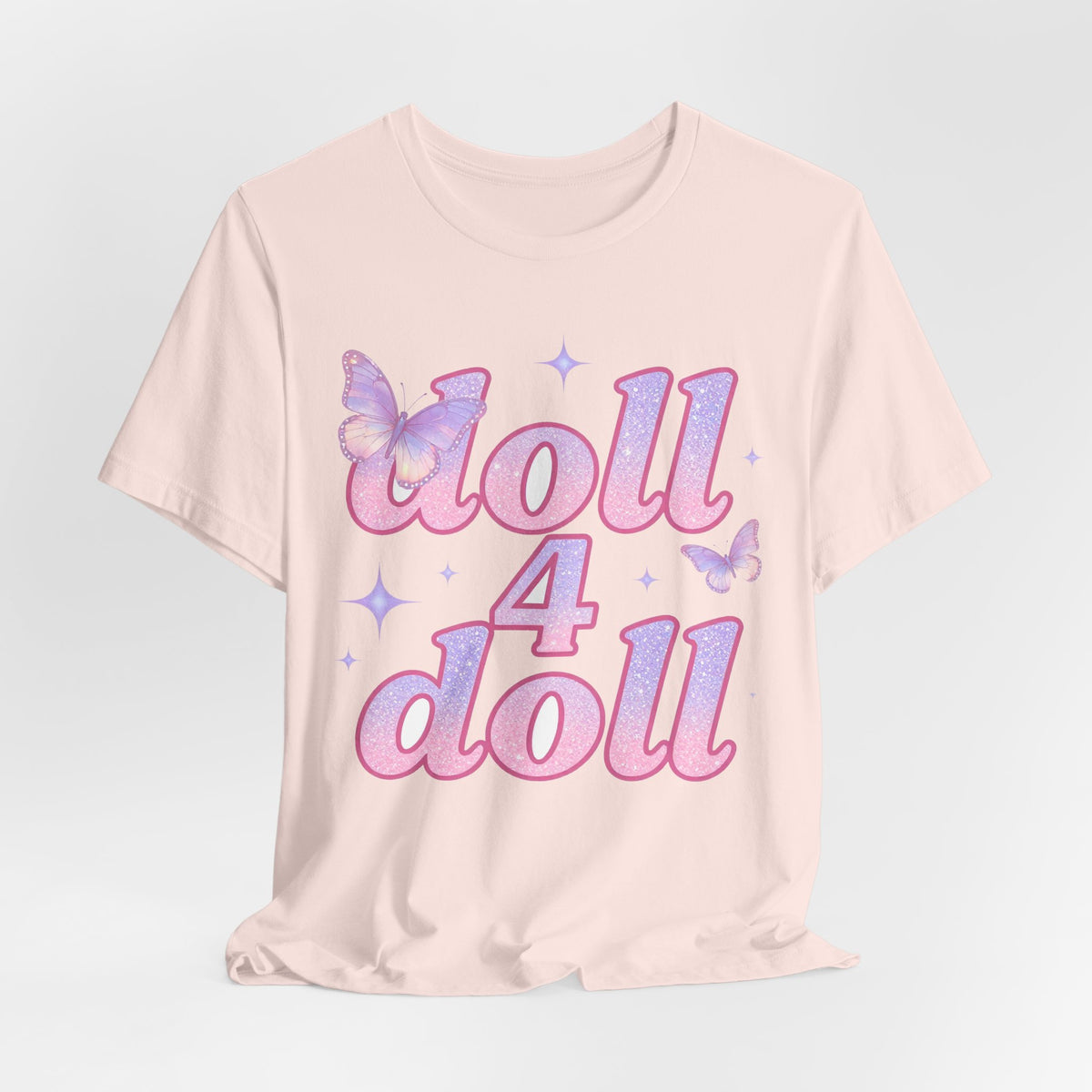 doll 4 doll Fairycore Tee - Y2K Graphic Classic Cotton Top