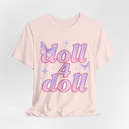 doll 4 doll Fairycore Tee - Y2K Graphic Classic Cotton Top