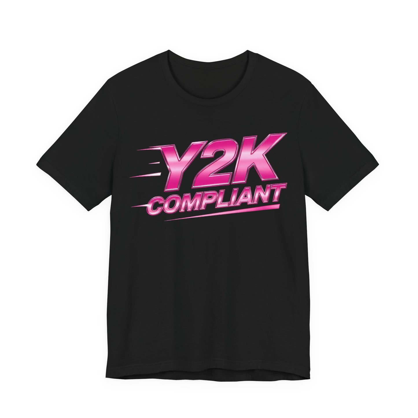 Y2K COMPLIANT Tee - Y2K Graphic Classic Cotton Top