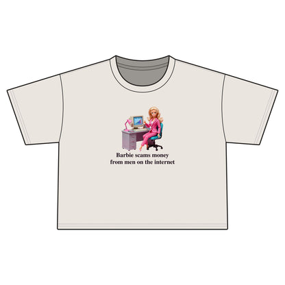 Scam Barb Crop Tee
