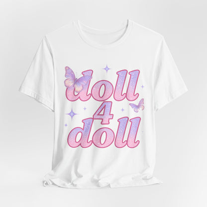 doll 4 doll Fairycore Tee - Y2K Graphic Classic Cotton Top