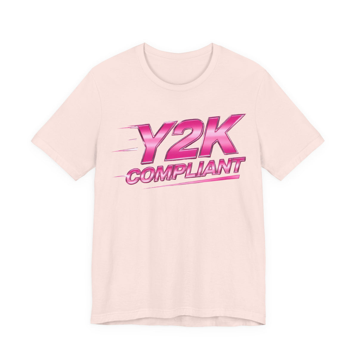 Y2K COMPLIANT Tee - Y2K Graphic Classic Cotton Top