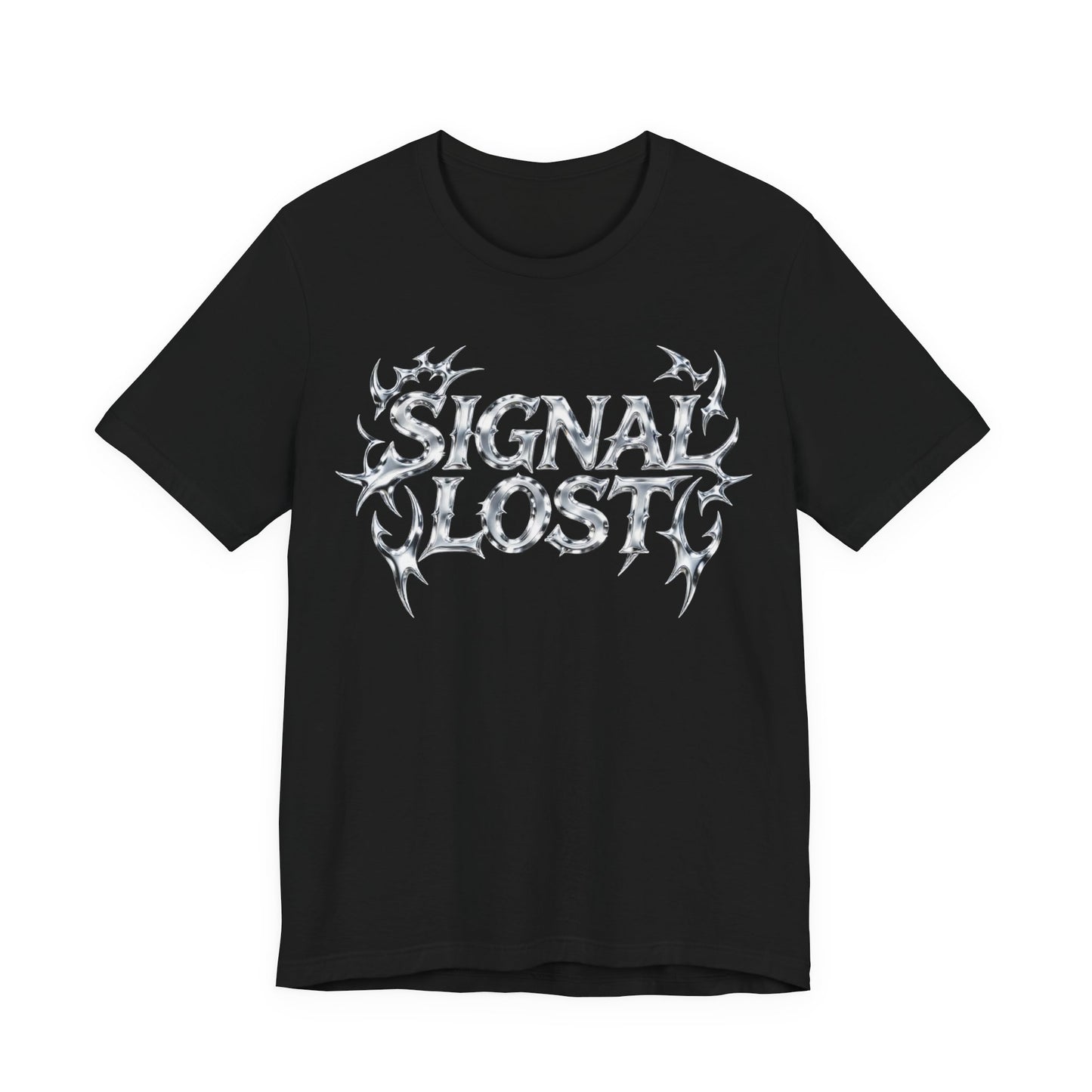 SIGNAL LOST Tee - Y2K Graphic Classic Cotton Top