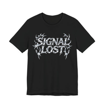 SIGNAL LOST Tee - Y2K Graphic Classic Cotton Top