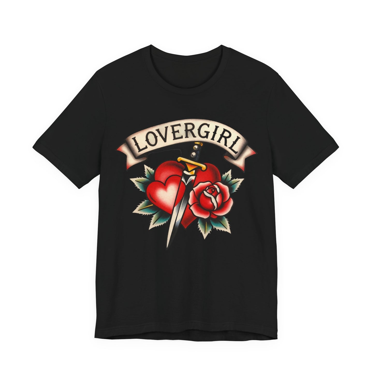 LOVERGIRL Tee - Y2K Graphic Classic Cotton Top