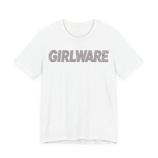 GIRLWARE Rhinestone Tee - Y2K Graphic Classic Cotton Top