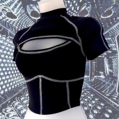 Voidline Cutout Tech Top