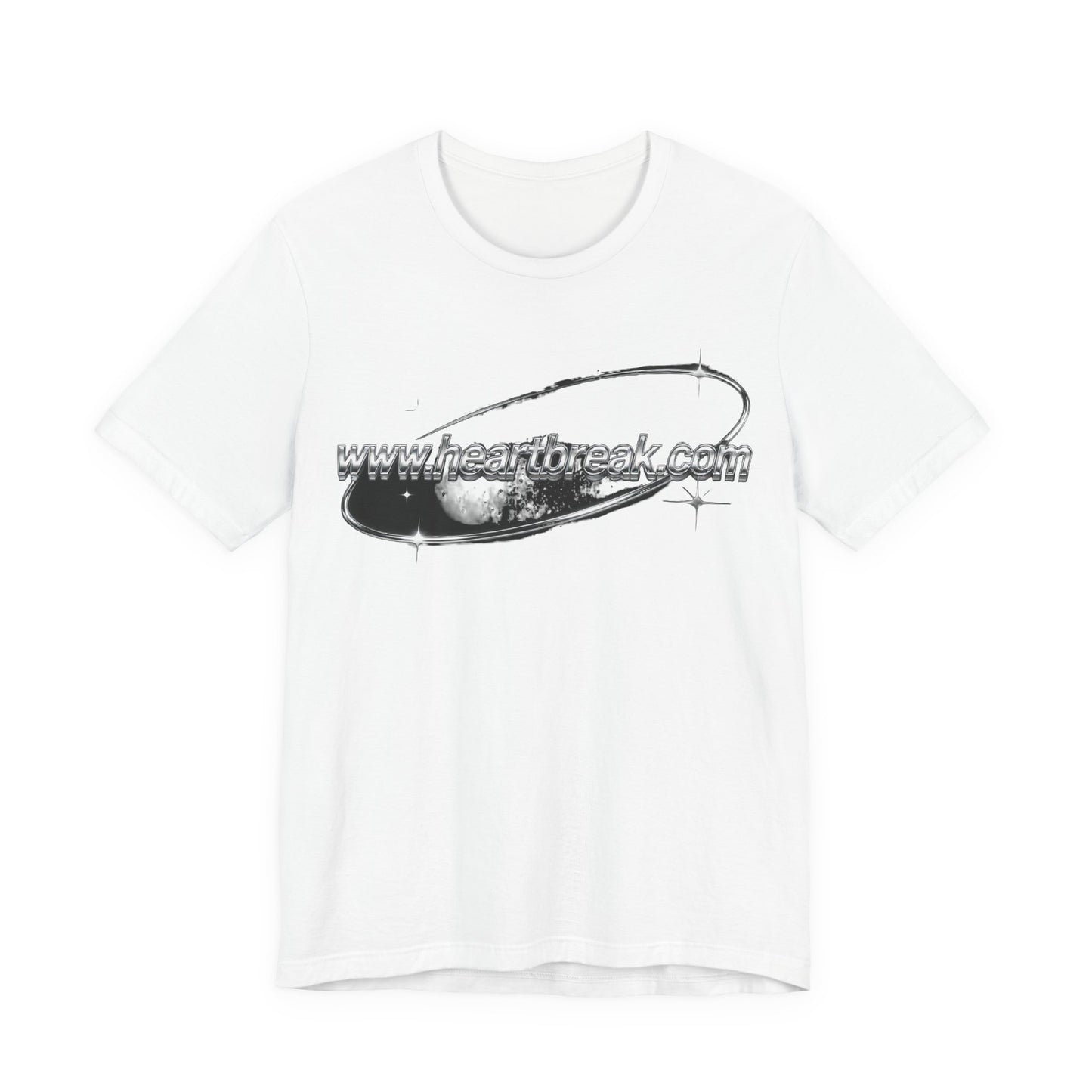 www.heartbreak.com Chrome Orbit Tee - Y2K Graphic Classic Cotton Top