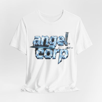 angelcorp Ice Chrome Tee - Y2K Graphic Classic Cotton Top