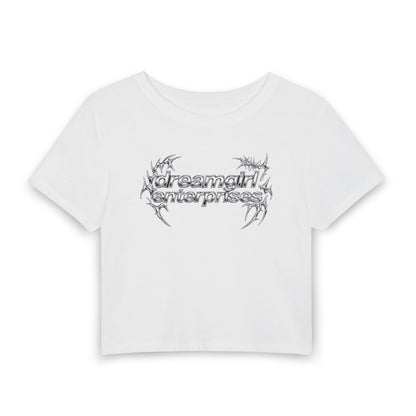 dreamgirl enterprises Baby Tee - Y2K Graphic Fitted Top