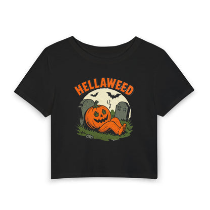 Hellaweed Graveyard Baby Tee