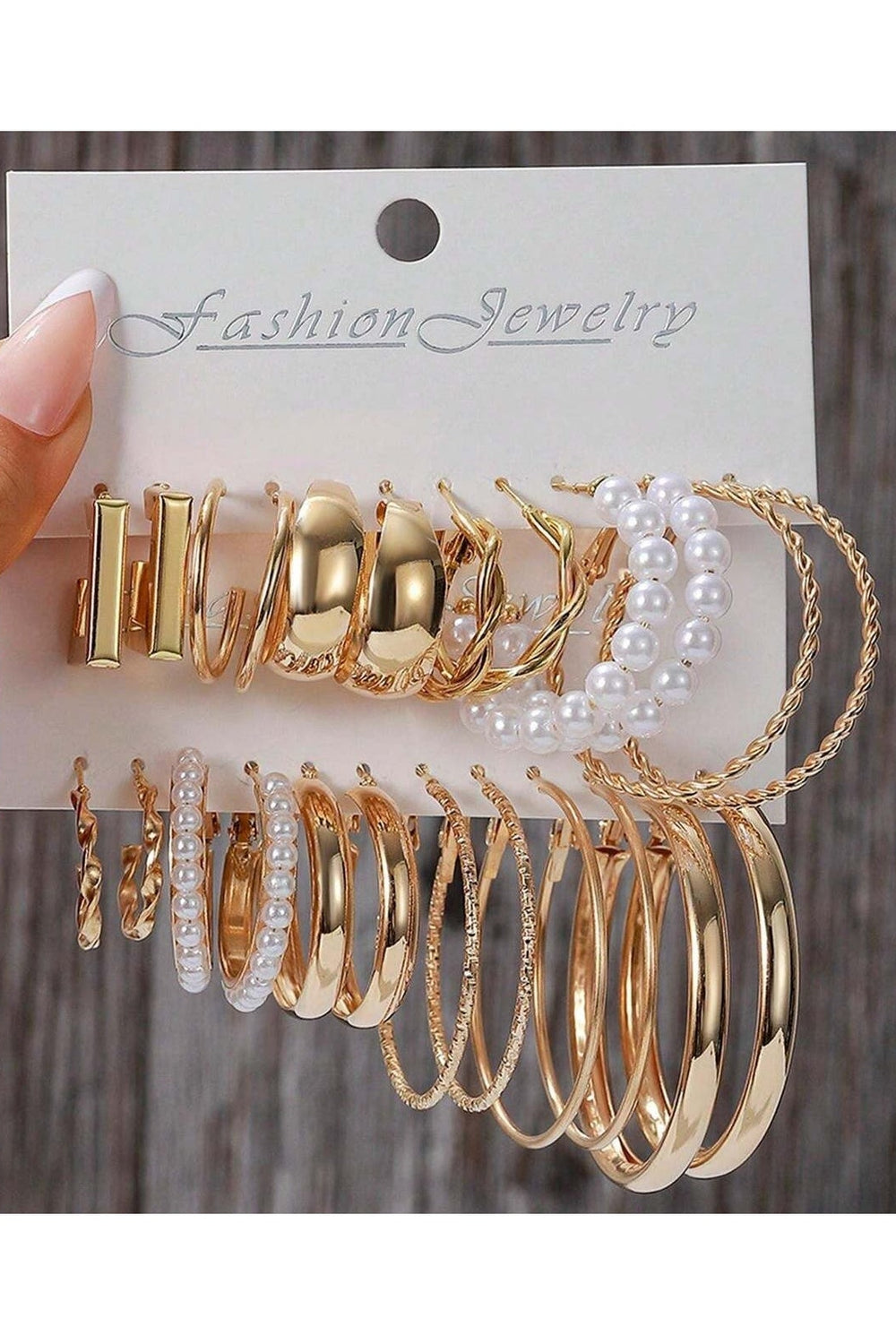 Everyday Gold Hoop Set - 24 Pieces