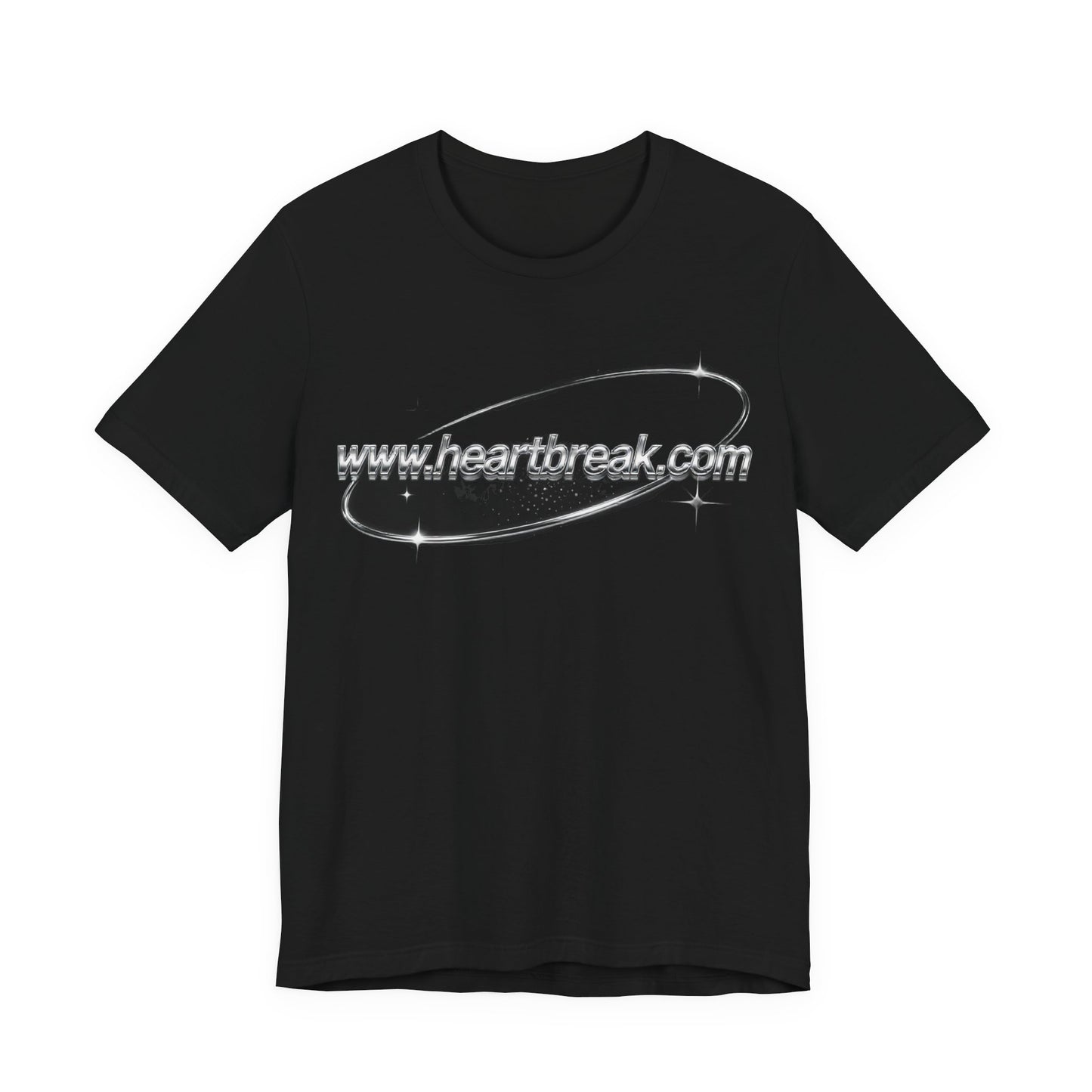 www.heartbreak.com Chrome Orbit Tee - Y2K Graphic Classic Cotton Top