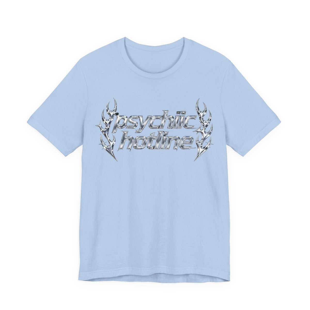 psychic hotline Tee - Y2K Graphic Classic Cotton Top