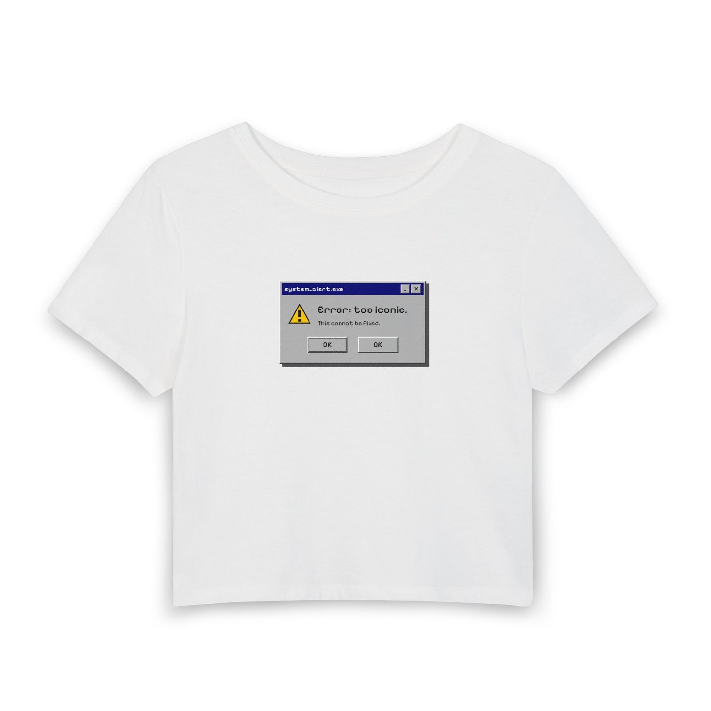 Error: Too Iconic Baby Tee